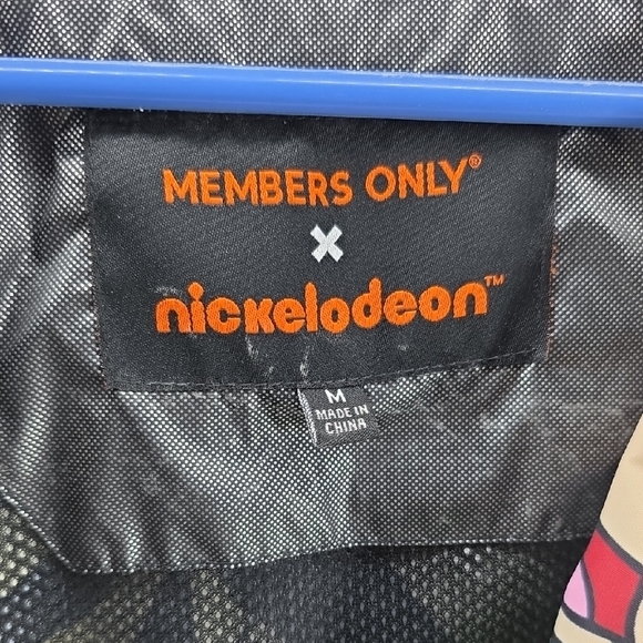 Members Only x Nickelodeon 90s Cartoon Jacket - Picture 3 of 4